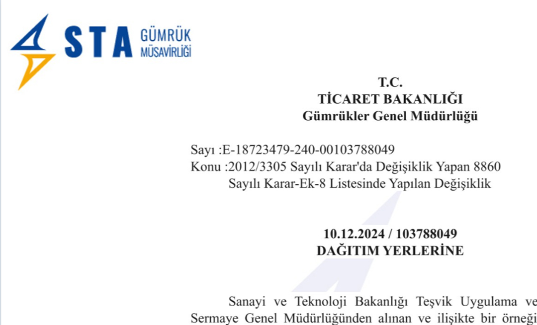 STA Gümrük Müşavirliği